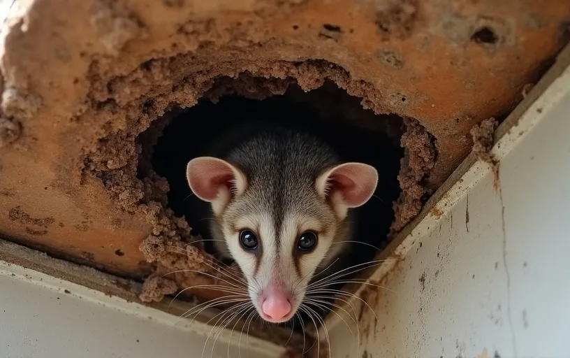 Professional Under Deck Possum Removal Assessment Services Tanawha